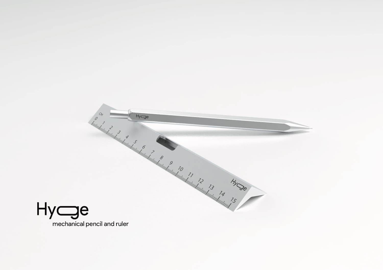 Hyge Mechanical Pencil and Ruler