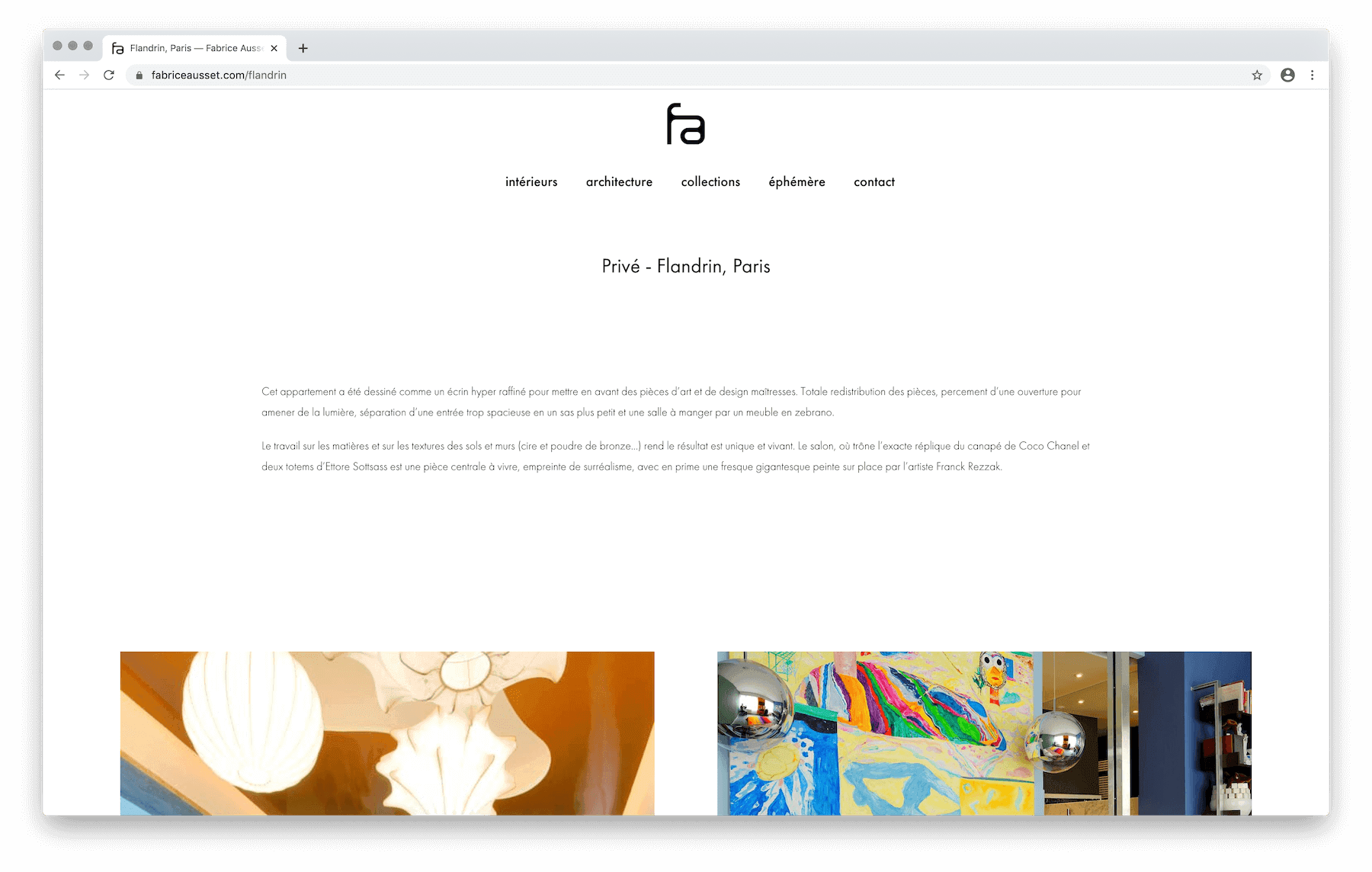 Fabrice Ausset Identity