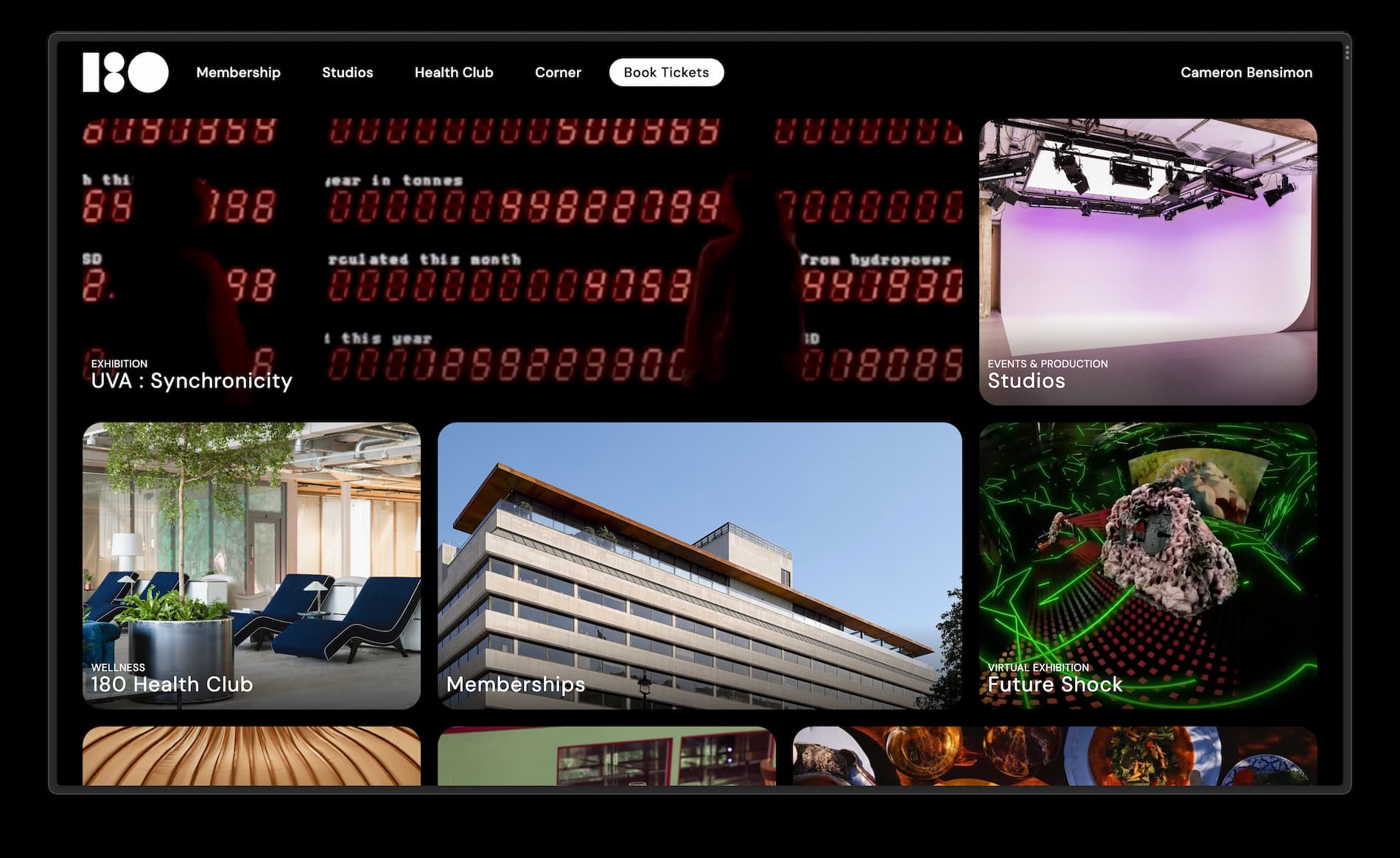 180 Studios Website