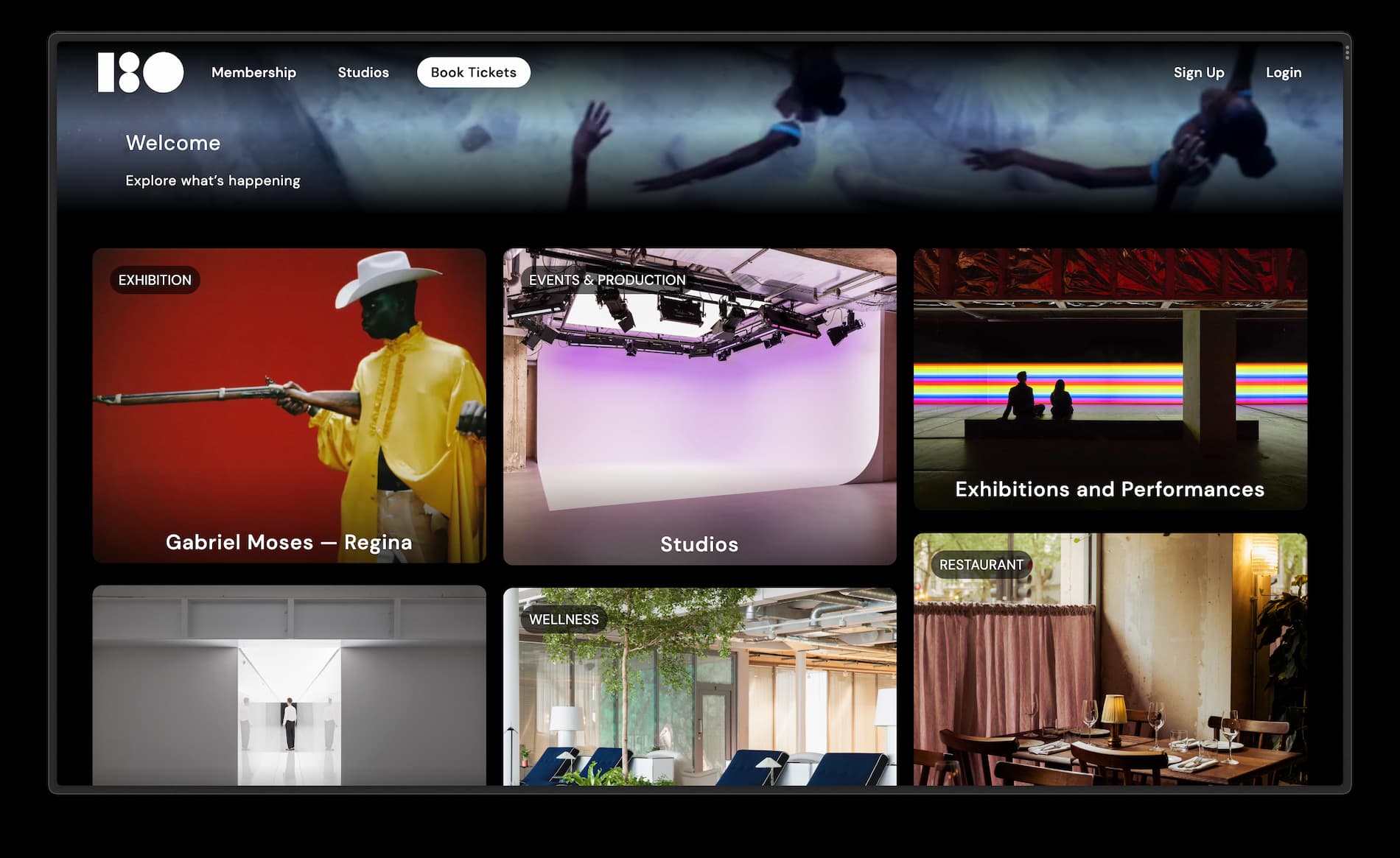 180 Studios Website