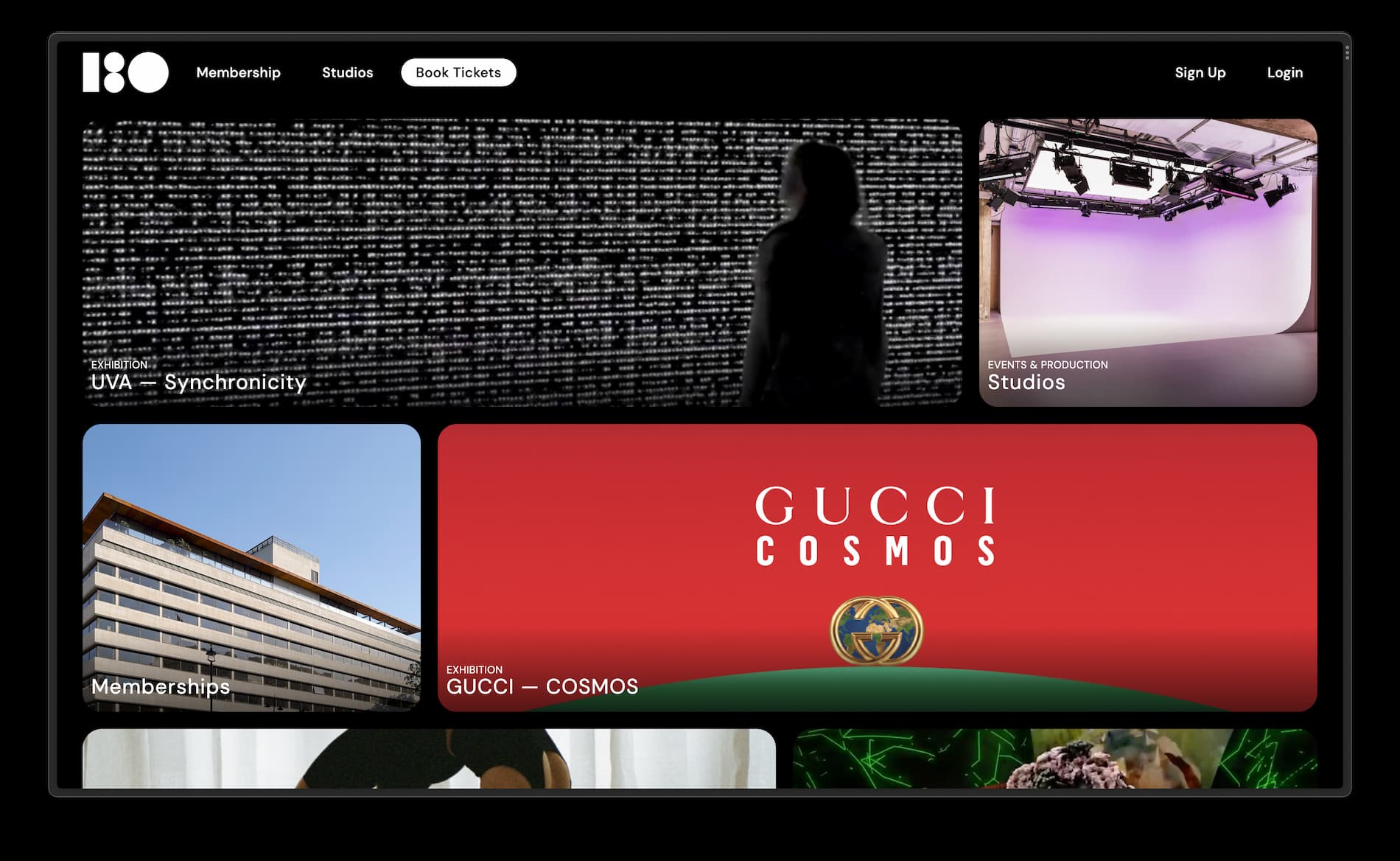 180 Studios Website