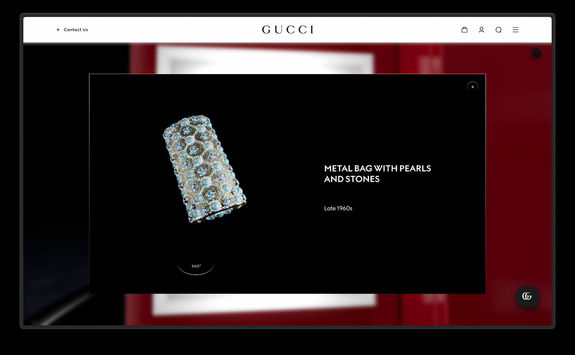 Gucci Cosmos Digital Experience