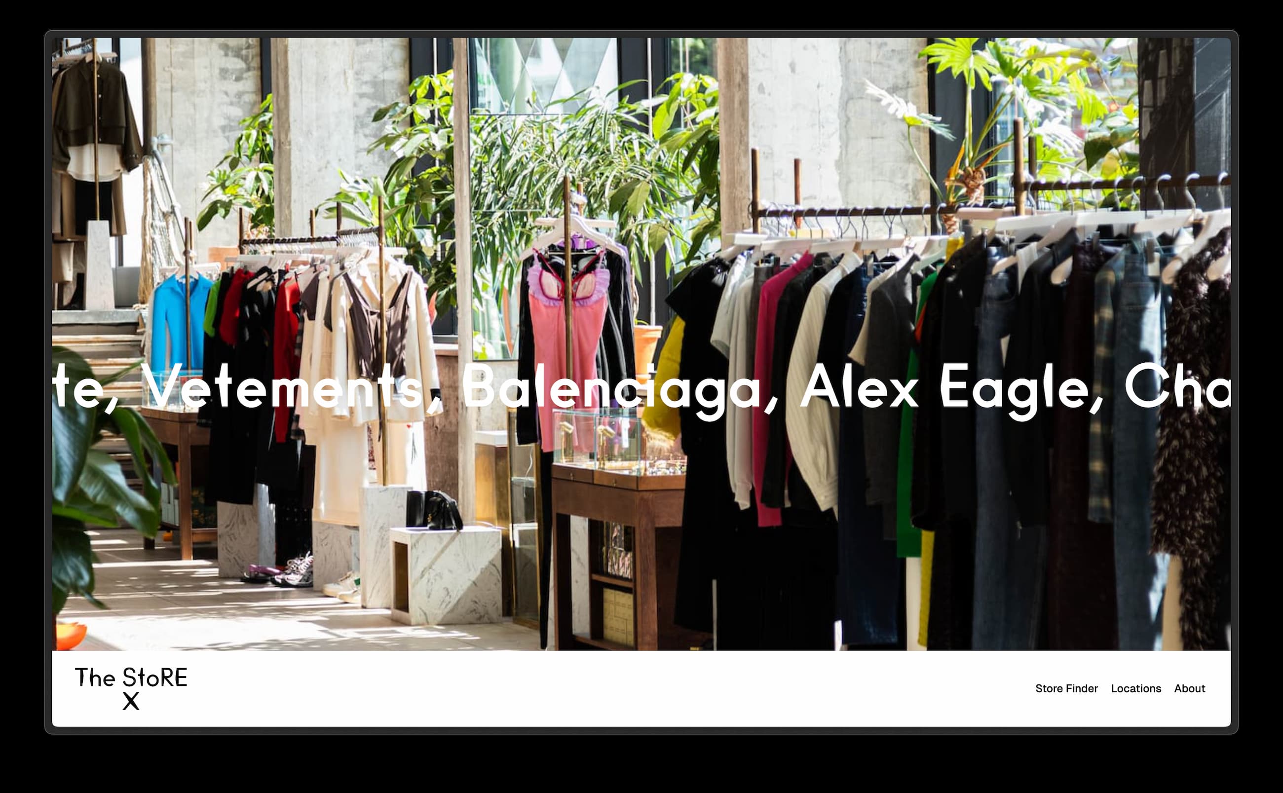 The Store X Website