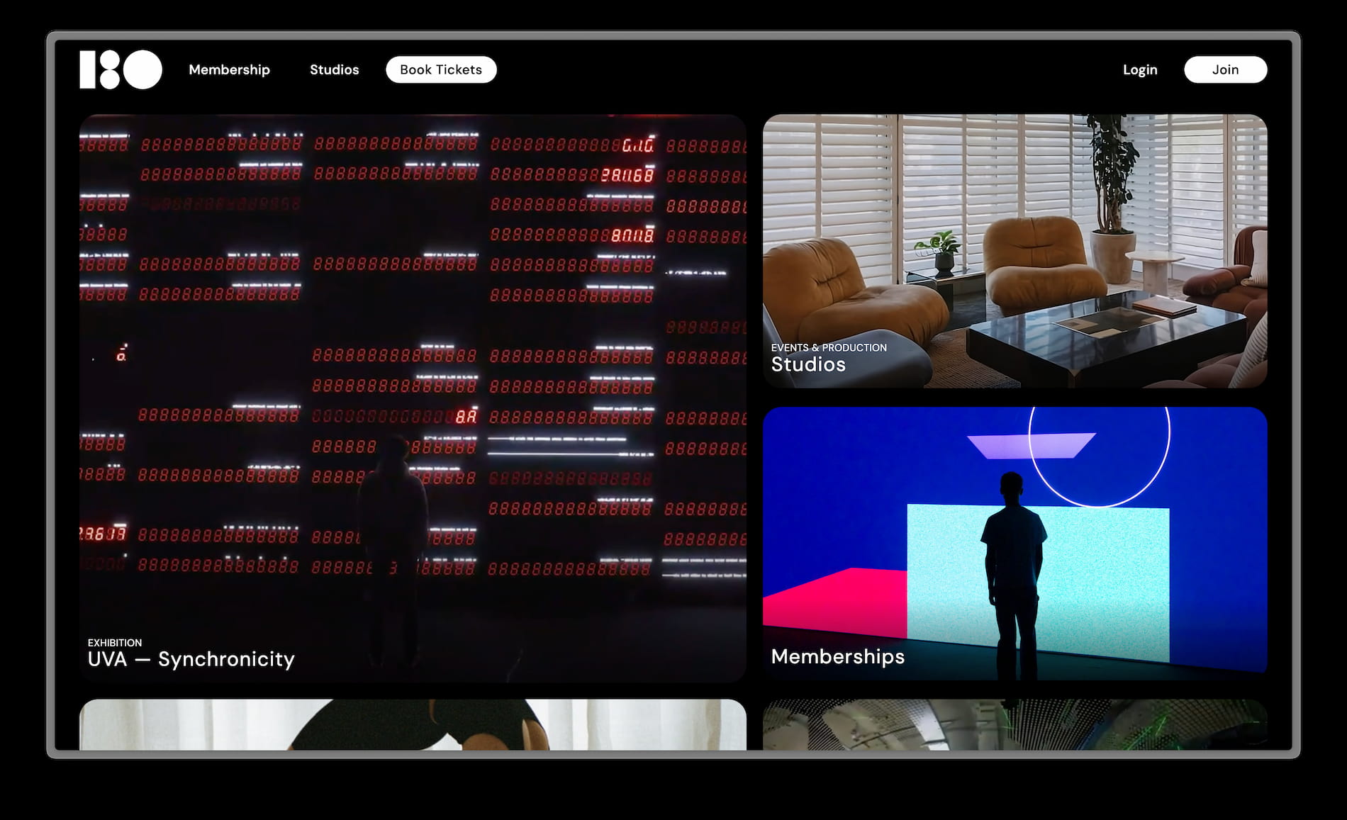 180 Studios Website