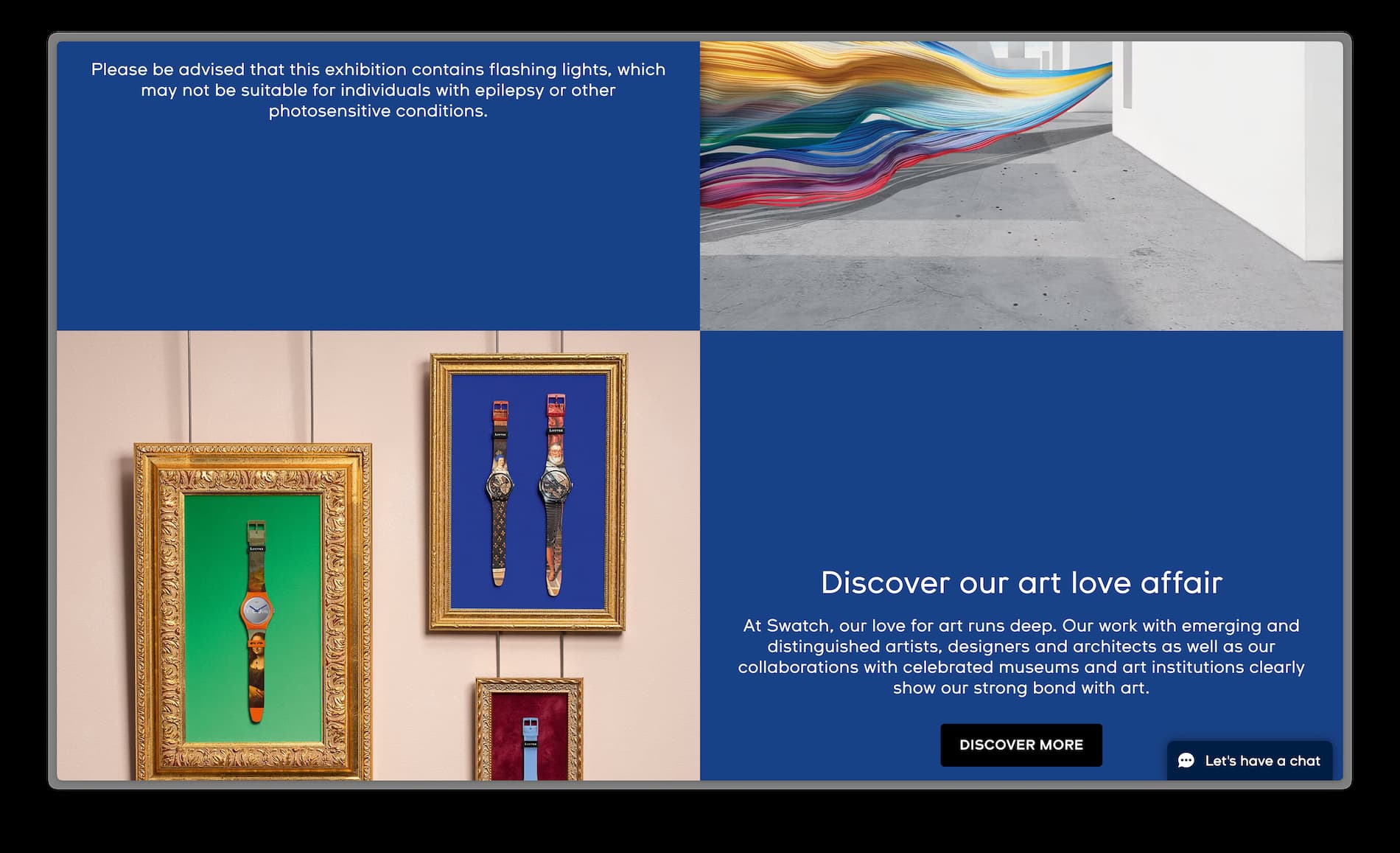 The Swatch Art Journey